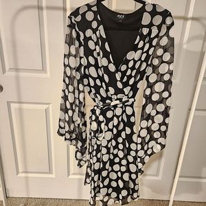 Eci Polka dot New York dress